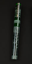 Load image into Gallery viewer, Franklin-Christoph Engraved Art Model 03 Secret Garden fountain pen with original artwork by A.A. Vacharat with a tree, leaf motifs.