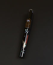Load image into Gallery viewer, Franklin-Christoph Model 03M Arowana LE FP with elegant crane and floral motifs inspired by maki-e artistry.
