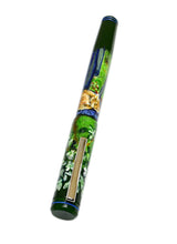 Load image into Gallery viewer, Franklin-Christoph 20 A.A. Vacharat - Dreaming of Spring pen with vintage green barrel and floral artwork on cap and body.