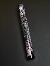 Load image into Gallery viewer, The Franklin-Christoph 33 A.A. Vacharat Gothic City features a castle illustration on its dark gray art pen body.