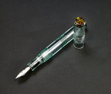 Load image into Gallery viewer, Franklin-Christoph Model 46 Cor FP in Antique Glass &amp; Cathedral, shown diagonally on a dark surface.