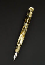 Load image into Gallery viewer, Franklin-Christoph Model 46 Cor FP Cold Brew fountain pen with #6 nib, shown on a black background.