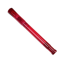 Load image into Gallery viewer, Franklin-Christoph Model 50 Grandis Fountain Pen in Ruby, shown capped at an angle on a white background.