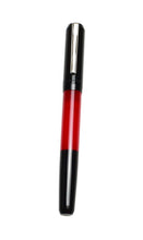 Load image into Gallery viewer, Franklin-Christoph Model 55 Pentium FP in Black &amp; Venetian Red, isolated on white.