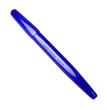 Load image into Gallery viewer, Franklin-Christoph Model 66 Septagonal Fountain Pen in Kyanite, glossy blue, shown diagonally on white background.