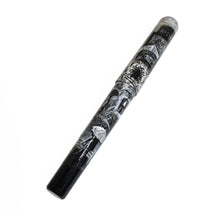 Load image into Gallery viewer, Franklin-Christoph 03M City Rain: Fossil stone wand pen with ancient shell fossils, gothic Pen World vibe.