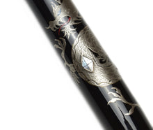 Load image into Gallery viewer, Franklin-Christoph Model 66 Diamondback Dragon LE FP: maki-e art, mother of pearl on dragon’s scales. Limited edition.