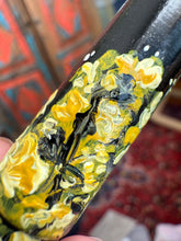 Load image into Gallery viewer, Franklin-Christoph 03M A.A. Vacharat - Yellow Flower Fields pen on a red patterned carpet background.