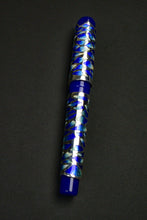 Load image into Gallery viewer, Franklin-Christoph Model 03M Onde d’Acqua LE FP with sterling overlay and geometric pattern on a black background.