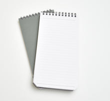 Load image into Gallery viewer, Two Franklin-Christoph Reporter Greypads with fountain pen friendly paper are stacked neatly on a white surface.