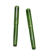 Load image into Gallery viewer, pocket 20 Jade fountain pen clipped and no clip side by side