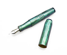 Load image into Gallery viewer, A Franklin-Christoph Pocket 45 OPS SE - BG Color Shift pen, uncapped, on white. Limited edition.