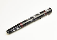 Load image into Gallery viewer, Franklin-Christoph Model 19 Fountain Pen - Smoke &amp; Cinnamaroon, #6 nib, on white background.