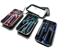 Load image into Gallery viewer, Three tins of Franklin-Christoph Fountain Pen Cartridges displayed on a white background.