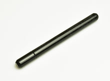 Load image into Gallery viewer, A Franklin-Christoph Model 25 Eclipse Black Diamond SE fountain pen rests, capped, on a white surface.