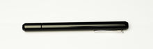 Load image into Gallery viewer, A Franklin-Christoph Model 25 Eclipse Fountain Pen - Classic Black with a silver clip lies on a plain white background.