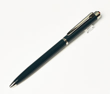 Load image into Gallery viewer, The Franklin-Christoph Model 28 Ballpoint - Rustic Navy rests diagonally on a white background.