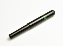 Load image into Gallery viewer, Franklin-Christoph Model 40 Panther Fountain Pen - Black Cathedral with glossy finish, on a white background.