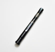 Load image into Gallery viewer, Franklin-Christoph Model 50 Outer Banks LE fountain pen with skull motif &amp; silver accents, on white background.