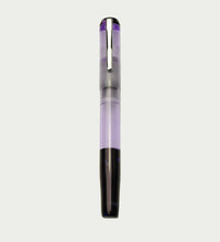 Load image into Gallery viewer, Franklin-Christoph Model 55 Pentium, Lavender &amp; Purpuratum, silver clip, on a plain white background.