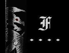 Load image into Gallery viewer, Spinal MRI scan, gothic H &amp; diamonds—echoing Franklin-Christoph’s Model 03 Silver Dragon Limited Edition FP.