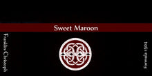Load image into Gallery viewer, Bottle label for Franklin-Christoph Bottled Ink. Color Maroon.