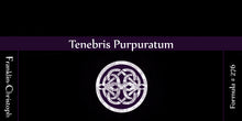 Load image into Gallery viewer, Bottle label for Franklin-Christoph Bottled Ink. Color Purple.
