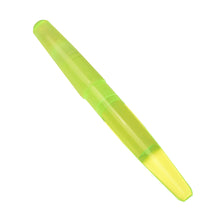 Load image into Gallery viewer, Franklin-Christoph Pocket 66 Fountain Pen in Nuclear Green acrylic, block threads, shown diagonally on white.